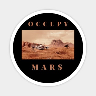 Occupy Mars Magnet